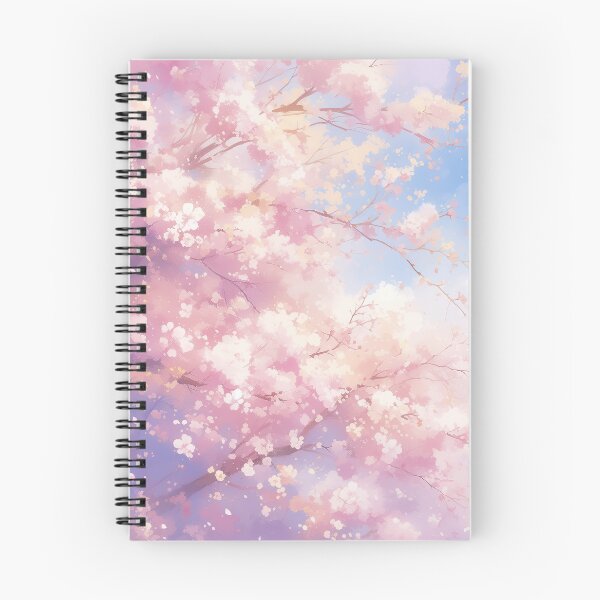 Item preview, Under the Sakura Sky | Pastel Anime Cherry Blossom Scenery designed and sold by bella-rosa87.