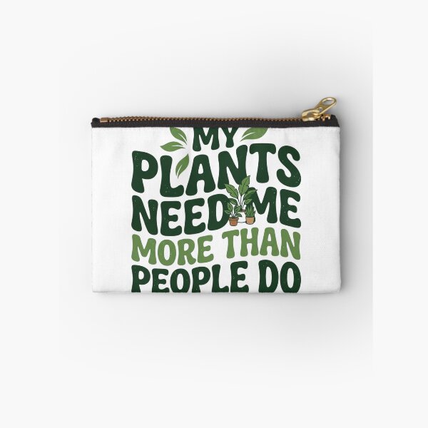 Item preview, My Plants Need Me More Than People Do Funny Introvert Plant Mom Graphic designed and sold by mood-draftsman.