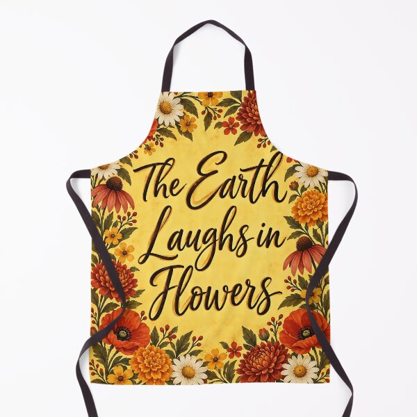 Item preview, The Earth Laughs in Flowers designed and sold by Rockett Graphics.