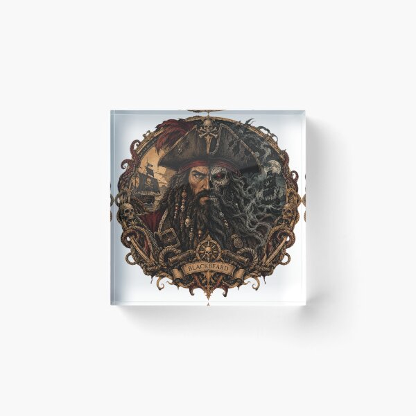 Item preview, Blackbeard — Pirate Legend Halloween Gift designed and sold by Qorvun.