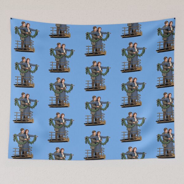 Item preview, Couple Flying On A Ship Bow With Garland designed and sold by Rare By Hero.