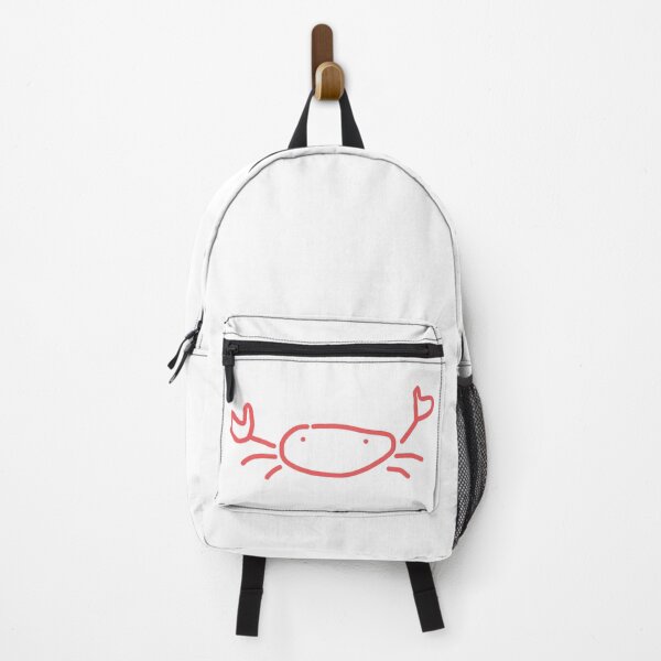 Item preview, Cute Minimalist Red Crab Line Art Drawing designed and sold by AliAltinelArt.