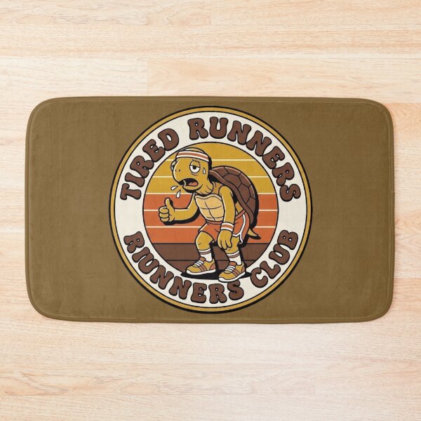 Item preview, Tired Runners Club Retro Turtle designed and sold by Rare By Hero.