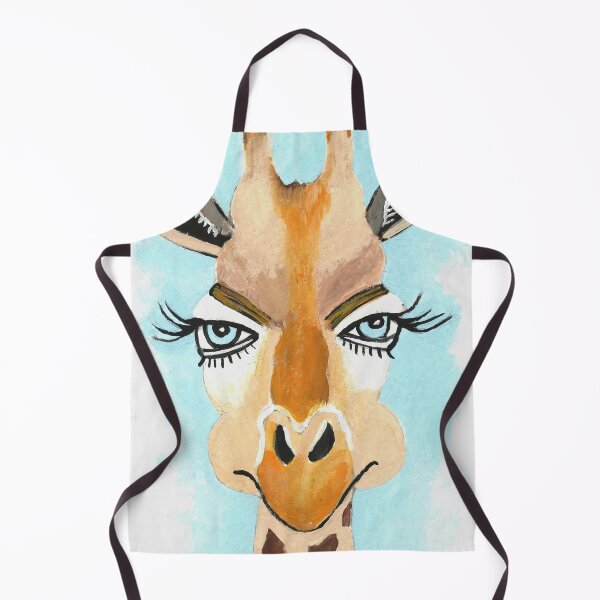 Item preview, Funny Giraffe With Long Eye Lashes designed and sold by Sartoris Art.