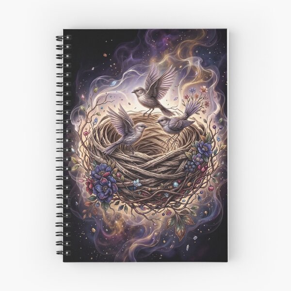 Item preview, Enchanted Nest of Magical Birds designed and sold by  Color & Form.