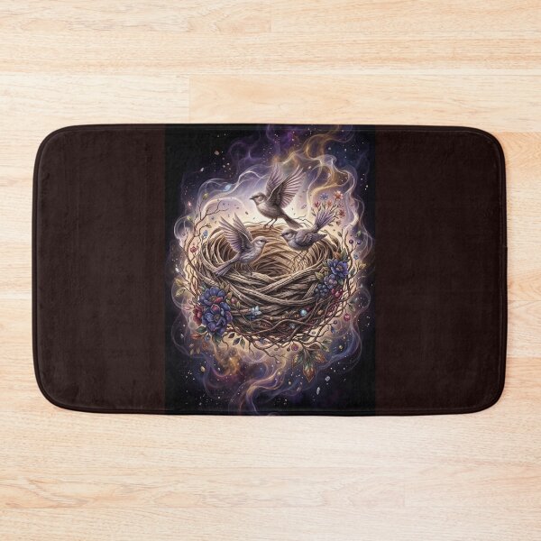 Item preview, Enchanted Nest of Magical Birds designed and sold by  Color & Form.