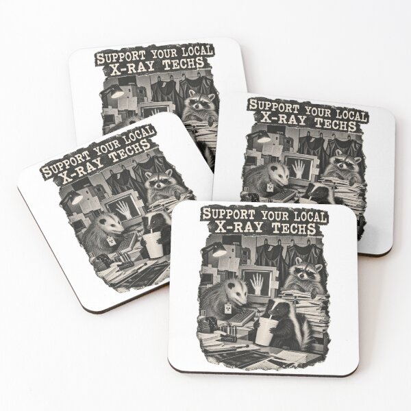 Item preview, SUPPORT YOUR LOCAL X-RAY TECHS designed and sold by Idontwannaknow.