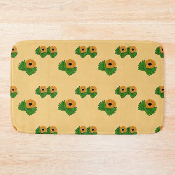 Item preview, Cute Yellow Floral Pattern on Cream designed and sold by SahmatArt.