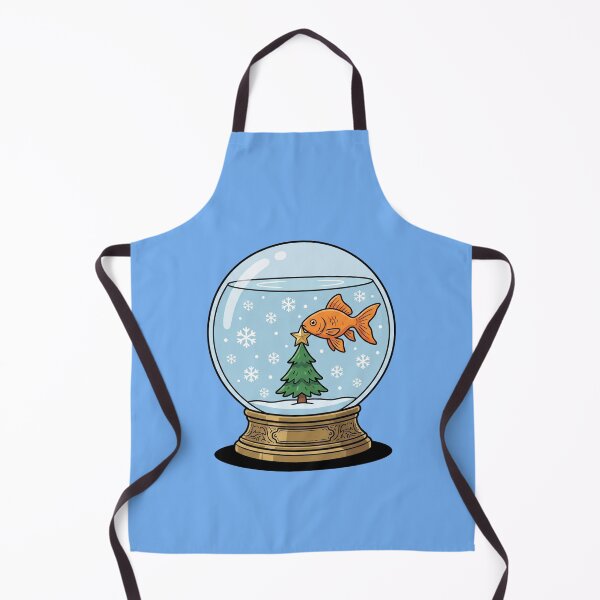 Item preview, Goldfish Living In A Christmas Snow Globe designed and sold by Rare By Hero.