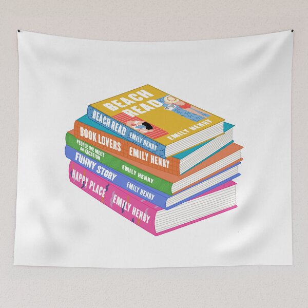 Item preview, Emily Henry Book Stack designed and sold by jamierachelz.