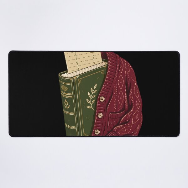 Item preview, Title (required)  Use a descriptive title that explains your work in 4-8 words.  Librarian Core Vintage Book Cardigan Aesthetic designed and sold by Fun2Fentastic.