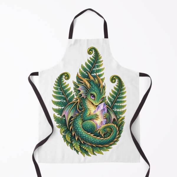 Item preview, Small forest dragon with a glowing crystal designed and sold by SasukiMedia.