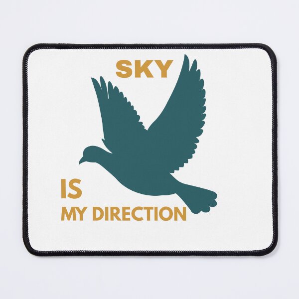 Item preview, Sky Is My Direction – Flying Bird Freedom Design designed and sold by Print-Mingle01.