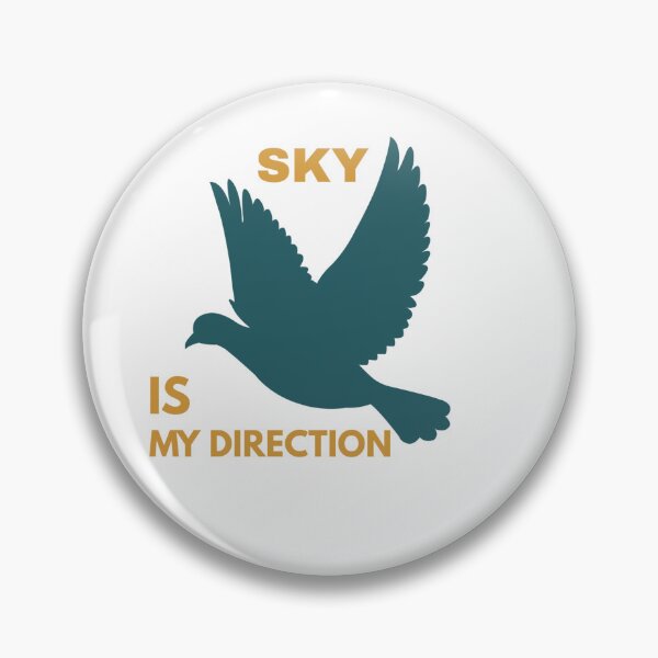 Item preview, Sky Is My Direction – Flying Bird Freedom Design designed and sold by Print-Mingle01.