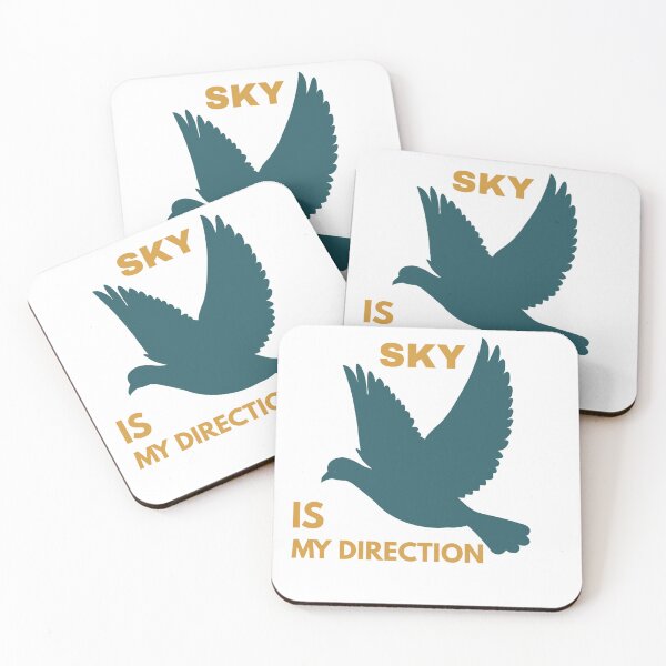Item preview, Sky Is My Direction – Flying Bird Freedom Design designed and sold by Print-Mingle01.