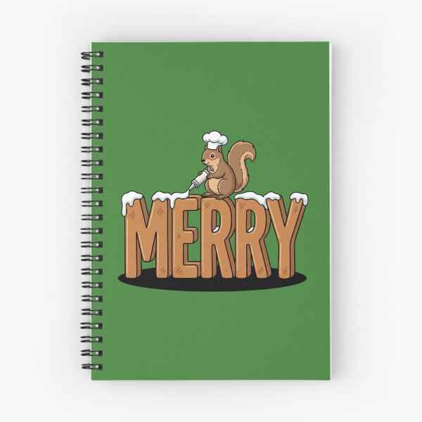Item preview, Squirrel Baker Decorating Gingerbread designed and sold by Rare By Hero.
