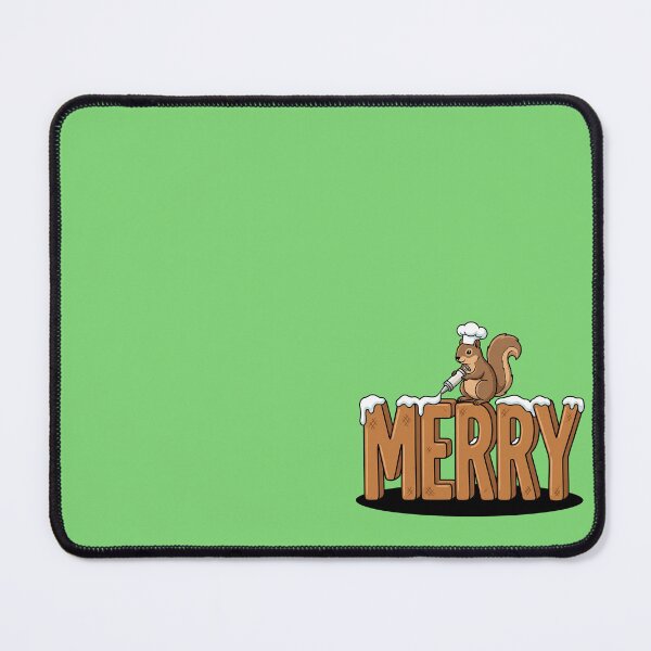 Item preview, Squirrel Baker Decorating Gingerbread designed and sold by Rare By Hero.