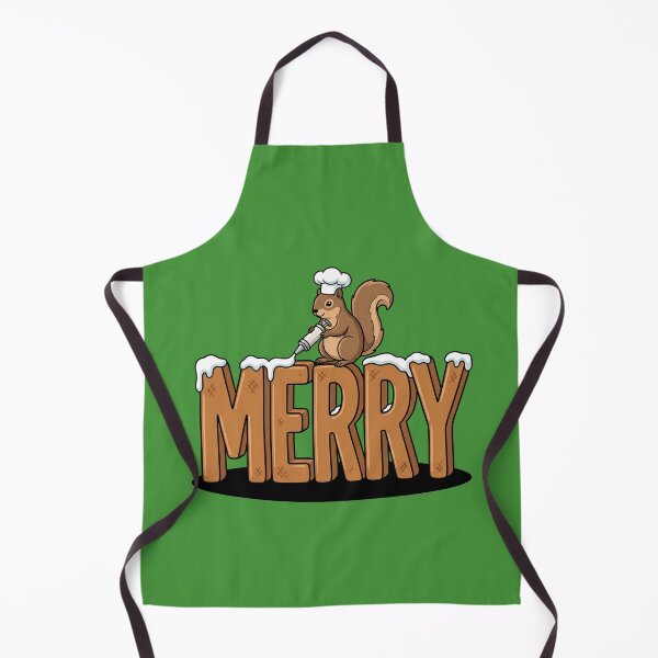 Item preview, Squirrel Baker Decorating Gingerbread designed and sold by Rare By Hero.