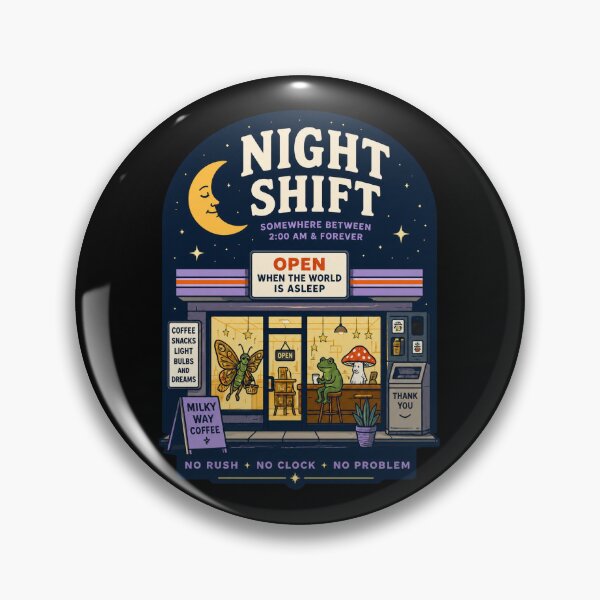 Item preview, After-Hours Milky Way Coffee Shop — Surreal Night Crew designed and sold by CasaMio.