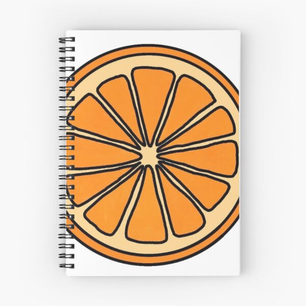 Item preview, Orange slice sticker designed and sold by Stickerspurt.