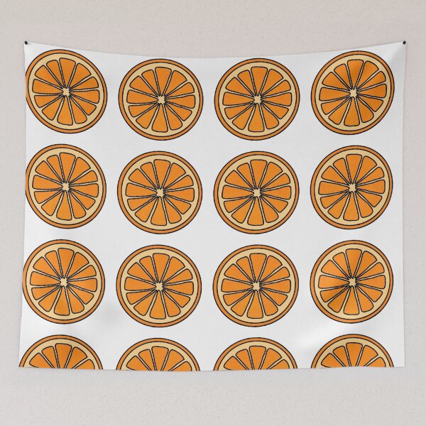Item preview, Orange slice sticker designed and sold by Stickerspurt.