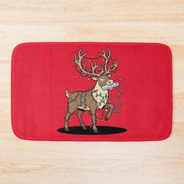 Item preview, Reindeer Tangled In Christmas Lights designed and sold by Rare By Hero.