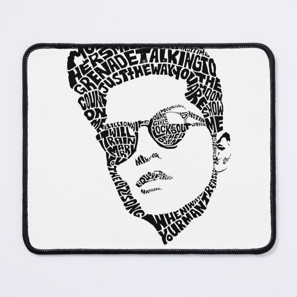 Item preview, Bruno Mars Typography designed and sold by LindaShaw.