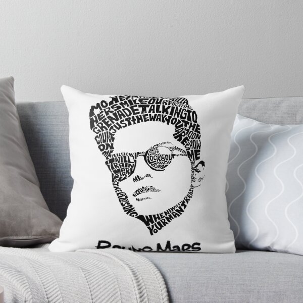 Item preview, Bruno Mars Typography designed and sold by LindaShaw.
