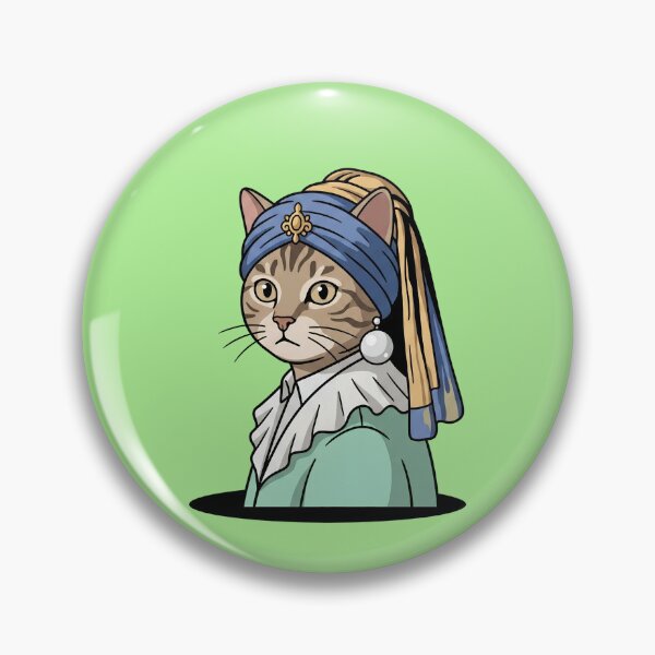 Item preview, Cat With A Pearl Earring designed and sold by Rare By Hero.