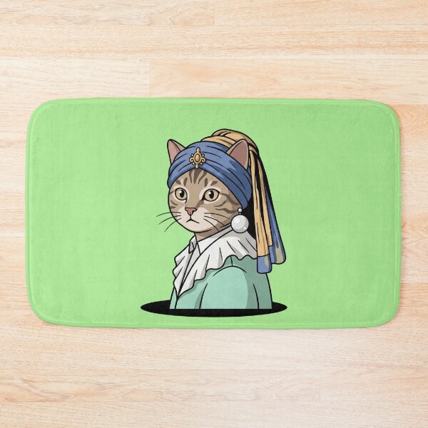 Item preview, Cat With A Pearl Earring designed and sold by Rare By Hero.