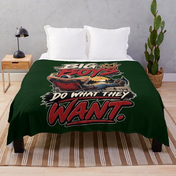 Item preview, Big Boys Do What They Want Funny Camping and Fishing designed and sold by RockyGameArt.
