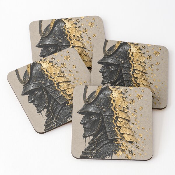 Item preview, Black and Gold Armor Profile  Dark Samurai designed and sold by MouradStudio.