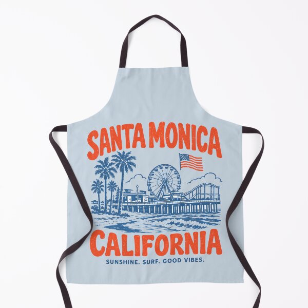 Item preview, Santa Monica Retro City designed and sold by HowToCanadian.
