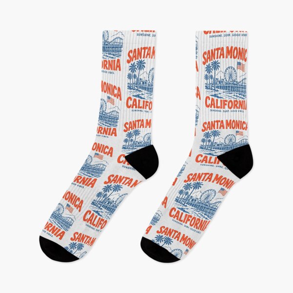 Item preview, Santa Monica Retro City designed and sold by HowToCanadian.