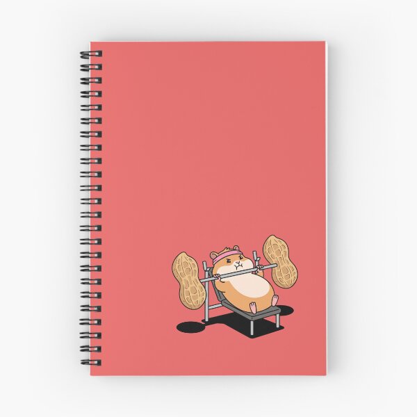 Item preview, Hamster Bench Pressing A Peanut designed and sold by Rare By Hero.