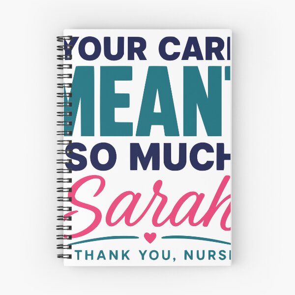 Item preview, Nurse Appreciation Sarah | Thank You Nurse | Nurse Gift designed and sold by TeeVerse27.