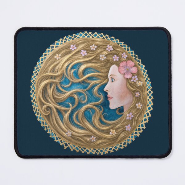 Item preview, Art Nouveau Woman designed and sold by cbfineart.