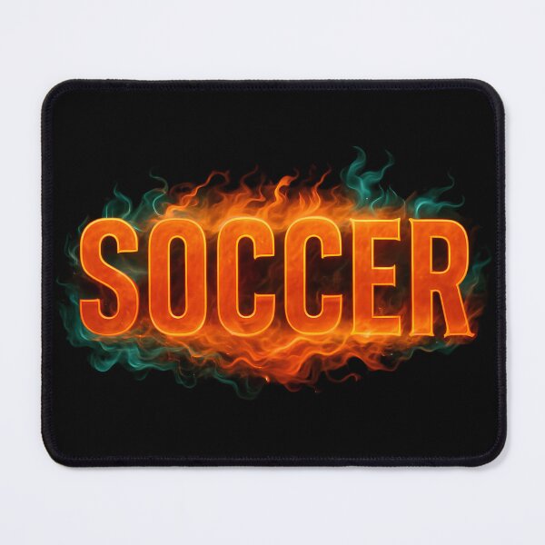 Item preview, Flaming Soccer -Fiery Soccer designed and sold by OLYUS.