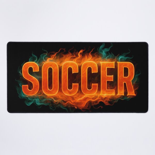 Item preview, Flaming Soccer -Fiery Soccer designed and sold by OLYUS.