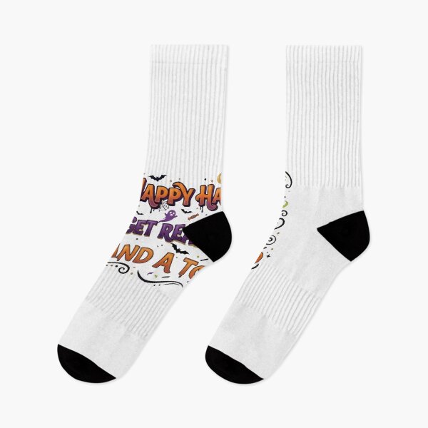Item preview, Happy Halloween Get Ready For Ghosts And A Ton Of Fun Typography designed and sold by beyond-canvas.
