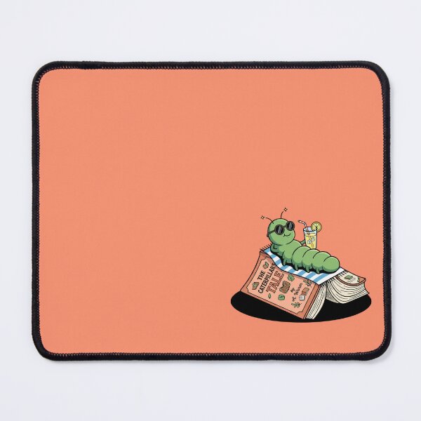 Item preview, Bookworm Caterpillar Sunbathing On A Novel designed and sold by Rare By Hero.