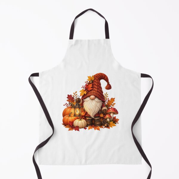Item preview, Cozy Autumn Gnome With Glowing Lantern designed and sold by MySthore.