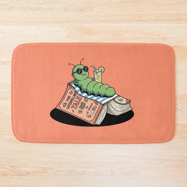 Item preview, Bookworm Caterpillar Sunbathing On A Novel designed and sold by Rare By Hero.