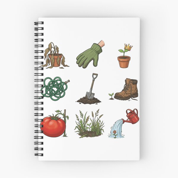 Item preview, Funny Plant Parent Misadventures Gardening Sticker Pack designed and sold by mood-draftsman.