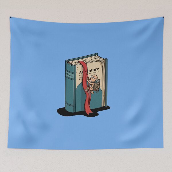 Item preview, Climbing A Novel With A Bookmark Rope designed and sold by Rare By Hero.