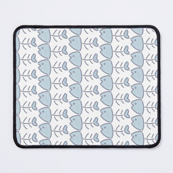 Item preview, Half Fish Half Fishbone Minimalist Line Art designed and sold by AliAltinelArt.
