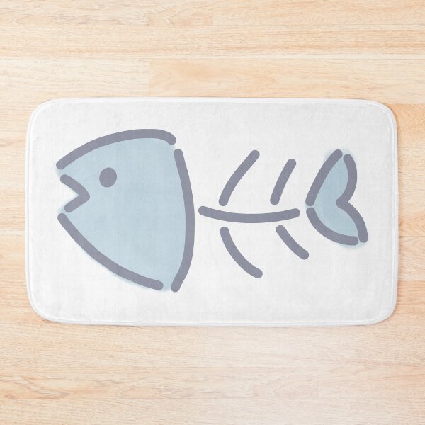 Item preview, Half Fish Half Fishbone Minimalist Line Art designed and sold by AliAltinelArt.