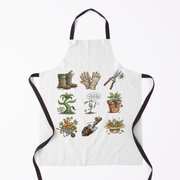 Item preview, Dramatic Plant Parent Secret Life of the Garden Funny Sticker Pack designed and sold by mood-draftsman.