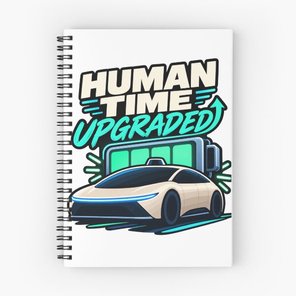 Item preview, Human Time Upgraded Self Driving Car Design designed and sold by Kenzie & Co.