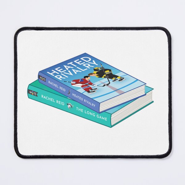 Item preview, "Heated Rivalry" and "The Long Game" Book Stack designed and sold by jamierachelz.